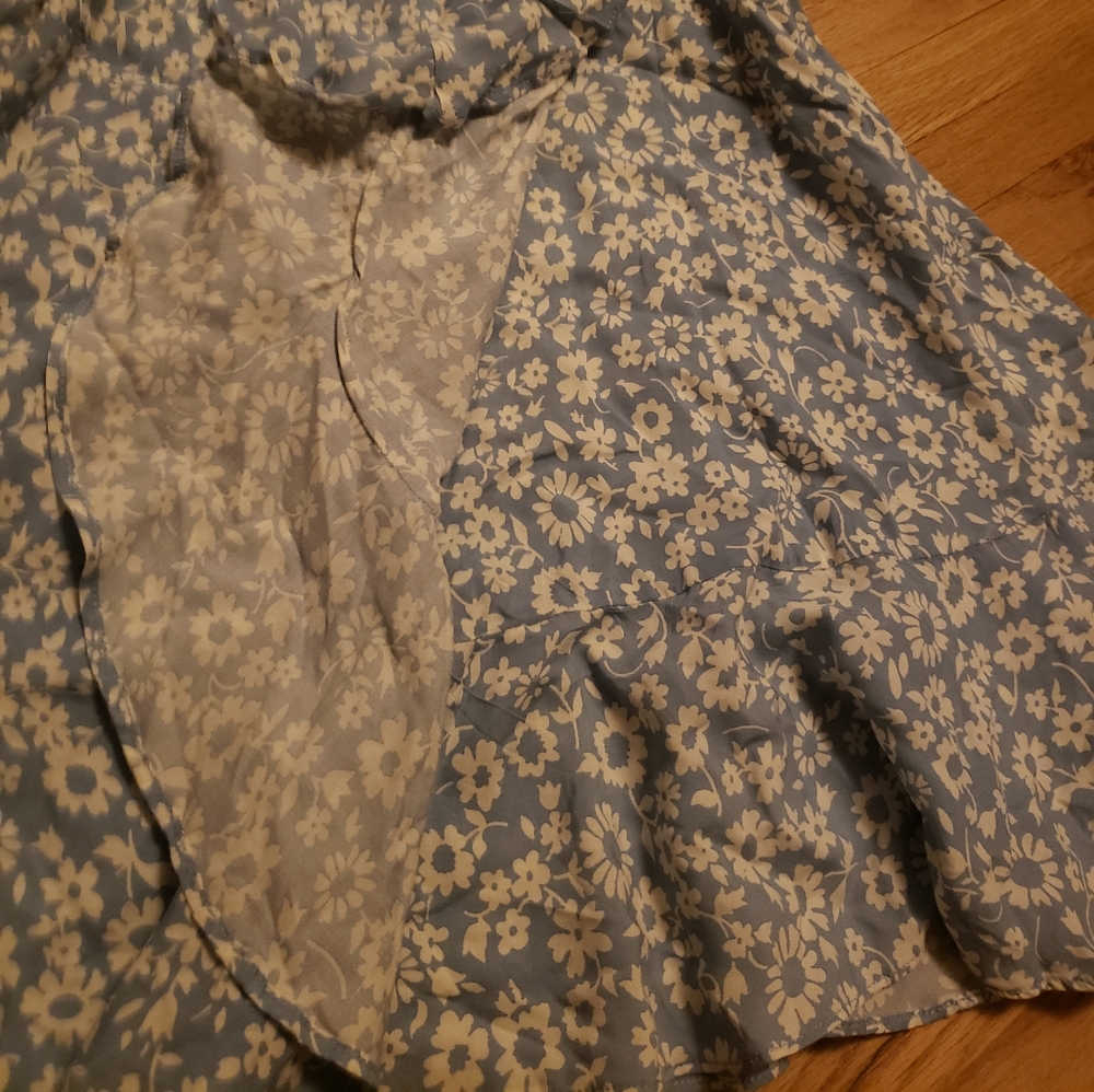 UO Kimchi Blue Floral Halter Style Mini Dress - Picture 6 of 11